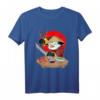 Japanisches Essen & Pinguin T-Shirt für Maki-Liebhaber - Samurai Sushi Pinguin Motiv für Japan- und Tierfans