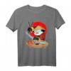 Japanisches Essen & Pinguin T-Shirt für Maki-Liebhaber - Samurai Sushi Pinguin Motiv für Japan- und Tierfans