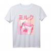 Lustiges Retro 90er Japan T-Shirt mit Kawaii Erdbeermilch & Milchshake Design – Perfekt für Manga-, Cosplay- & Anime-Fans