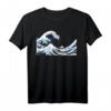 Die große Welle vor Kanagawa Hokusai Japanische Kunst T-Shirt – Berühmtes Ukiyo-e Kunstwerk für Kunstliebhaber