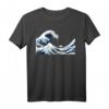 Die große Welle vor Kanagawa Hokusai Japanische Kunst T-Shirt – Berühmtes Ukiyo-e Kunstwerk für Kunstliebhaber