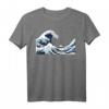 Die große Welle vor Kanagawa Hokusai Japanische Kunst T-Shirt – Berühmtes Ukiyo-e Kunstwerk für Kunstliebhaber