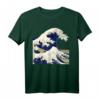 The Great Wave Kanagawa Japanische Welle Kunst T-Shirt – Perfektes Geschenk für Kunst- und Japanliebhaber, Manga & Anime Fans