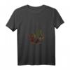 Damen Drache Japan Stil T-Shirt mit Kanji Schriftzeichen - V-Ausschnitt, Perfekt für Anime-, Manga- und Japan-Fans