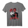Japan Tempel Geisha T-Shirt – Elegantes Kawaii Design mit Kirschblüten, Tieren & Weihnachtsmotiven