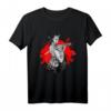 Japanisches Samurai Mut T-Shirt mit Kalligraphie und Vintage-Design – Perfekt für Kampfsport- und Kulturfans
