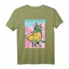 Funny Retro 90s Japanische Kawaii Pizza Hawaii Ananas T-Shirt – Perfekt für Anime-, Pop Art- und Hawaii-Pizza-Liebhaber für Partys und Konzerte