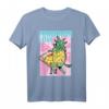 Funny Retro 90s Japanische Kawaii Pizza Hawaii Ananas T-Shirt – Perfekt für Anime-, Pop Art- und Hawaii-Pizza-Liebhaber für Partys und Konzerte