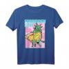 Funny Retro 90s Japanische Kawaii Pizza Hawaii Ananas T-Shirt – Perfekt für Anime-, Pop Art- und Hawaii-Pizza-Liebhaber für Partys und Konzerte