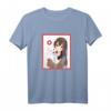 Anime Mädchen mit Katze Manga Kawaii Weeb Japan Herz T-Shirt – Perfektes Geschenk für Katzen- und Anime-Fans