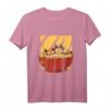 Süße Anime Manga Katzen mit Ramen Nudeln Japanisch Kawaii T-Shirt – Perfektes Geschenk für Katzen- und Japanfans