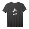 Japanisches Mushin Kanji Kalligrafie T-Shirt - Handgemaltes Zen Bushido Design für Kampfsport & Spirituelle Fans