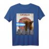 Catzilla Lustiges Katzen T-Shirt | Süßes Japanisches Katzenliebhaber Geschenk