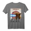 Catzilla Lustiges Katzen T-Shirt | Süßes Japanisches Katzenliebhaber Geschenk