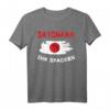 Sayonara Ihr Spacken Japan T-Shirt - Lustiges Reisegeschenk mit Japanischer Flagge und Kanji, perfekt für Japan-Urlaub und Tokio-Besuche