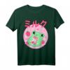 Kawaii Frosch Erdbeermilch Shake Karton T-Shirt - Japanisches Anime-Design für Manga- und Otaku-Fans, Retro-Vintage, Lustiges Geschenk