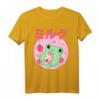 Kawaii Frosch Erdbeermilch Shake Karton T-Shirt - Japanisches Anime-Design für Manga- und Otaku-Fans, Retro-Vintage, Lustiges Geschenk