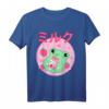 Kawaii Frosch Erdbeermilch Shake Karton T-Shirt - Japanisches Anime-Design für Manga- und Otaku-Fans, Retro-Vintage, Lustiges Geschenk