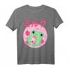 Kawaii Frosch Erdbeermilch Shake Karton T-Shirt - Japanisches Anime-Design für Manga- und Otaku-Fans, Retro-Vintage, Lustiges Geschenk