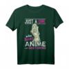 Nur ein Mädchen das Animes und Zeichnen liebt Anime T-Shirt – Perfektes Geschenk für Manga- und Anime-Fans zu Weihnachten & Geburtstag