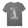 Nur ein Mädchen das Animes und Zeichnen liebt Anime T-Shirt – Perfektes Geschenk für Manga- und Anime-Fans zu Weihnachten & Geburtstag