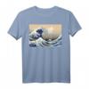 Kanagawa Japanische The Great Wave T-Shirt – Berühmtes Ukiyo-e Motiv für Kunst- und Japanfans