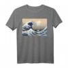 Kanagawa Japanische The Great Wave T-Shirt – Berühmtes Ukiyo-e Motiv für Kunst- und Japanfans