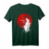 Japanisches Samurai Krieger Retro T-Shirt mit Sonne – Mut, Respekt & Kampfkünste Geschenk für Fans