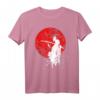 Japanisches Samurai Krieger Retro T-Shirt mit Sonne – Mut, Respekt & Kampfkünste Geschenk für Fans