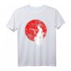 Japanisches Samurai Krieger Retro T-Shirt mit Sonne – Mut, Respekt & Kampfkünste Geschenk für Fans