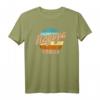 Nagoya City Japan Kanji Character Circular Retro Sunset T-Shirt – Vintage Design für Anime, Manga Otaku & Japan-Liebhaber