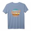 Nagoya City Japan Kanji Character Circular Retro Sunset T-Shirt – Vintage Design für Anime, Manga Otaku & Japan-Liebhaber