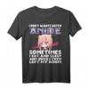 Anime Girl Manga T-Shirt mit lustigem Spruch - Japanisches Otaku Merch für Mädchen & Jungen, Cosplay & Anime Fans