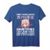 Anime Girl Manga T-Shirt mit lustigem Spruch - Japanisches Otaku Merch für Mädchen & Jungen, Cosplay & Anime Fans