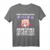 Anime Girl Manga T-Shirt mit lustigem Spruch - Japanisches Otaku Merch für Mädchen & Jungen, Cosplay & Anime Fans