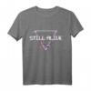 Still Alive Vaporwave Aesthetic T-Shirt - Retro Glitch Design für 80er/90er Fans, Otaku & Glitch Art Liebhaber