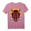 Demon Oni Mask With Sakura T-Shirt – Faszinierendes Design aus japanischer Mythologie für Fans von Yokai und Anime
