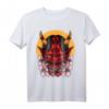 Demon Oni Mask With Sakura T-Shirt – Faszinierendes Design aus japanischer Mythologie für Fans von Yokai und Anime