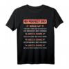 Anime Otaku Weeb Mein Perfekter Tag Spruch Lustig Geschenk T-Shirt - Perfektes Geschenk für Anime- und Manga-Fans
