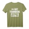Funny Anime T-Shirt - Not Tsundere - I Actually Hate You, Perfektes Gag-Geschenk für Anime-Fans und Streetwear-Liebhaber