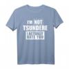 Funny Anime T-Shirt - Not Tsundere - I Actually Hate You, Perfektes Gag-Geschenk für Anime-Fans und Streetwear-Liebhaber