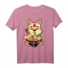 Kawaii Japan Ramen Katzen Anime Merch - Lustiges Nudel Motiv T-Shirt für Otakus, Katzen- und Ramen-Fans, perfekt als japanisches Geschenk für Damen, Männer und Kids