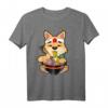 Kawaii Japan Ramen Katzen Anime Merch - Lustiges Nudel Motiv T-Shirt für Otakus, Katzen- und Ramen-Fans, perfekt als japanisches Geschenk für Damen, Männer und Kids