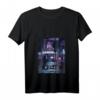 Damen Vaporwave T-Shirt mit V-Ausschnitt - Japan Tokio Anime Aesthetic Streetwear für Retro-Futurismus & Japan Fans