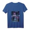 Damen Vaporwave T-Shirt mit V-Ausschnitt - Japan Tokio Anime Aesthetic Streetwear für Retro-Futurismus & Japan Fans