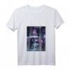 Damen Vaporwave T-Shirt mit V-Ausschnitt - Japan Tokio Anime Aesthetic Streetwear für Retro-Futurismus & Japan Fans