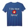 I Like Them Spicey Ramen Anime Japan Retro T-Shirt – Perfekt für Japan- und Ramennudel-Fans