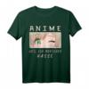 Anime weil ich Menschen hasse Manga Spruch Motiv T-Shirt – Perfektes Geschenk für Manga- und Anime-Fans zu Geburtstags & Weihnachten