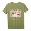 Anime weil ich Menschen hasse Manga Spruch Motiv T-Shirt – Perfektes Geschenk für Manga- und Anime-Fans zu Geburtstags & Weihnachten