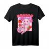 Kawaii Axolotl Anime T-Shirt im Retro Stil mit Erdbeermilch - Perfekt für Otaku, Manga & Japan Fans
